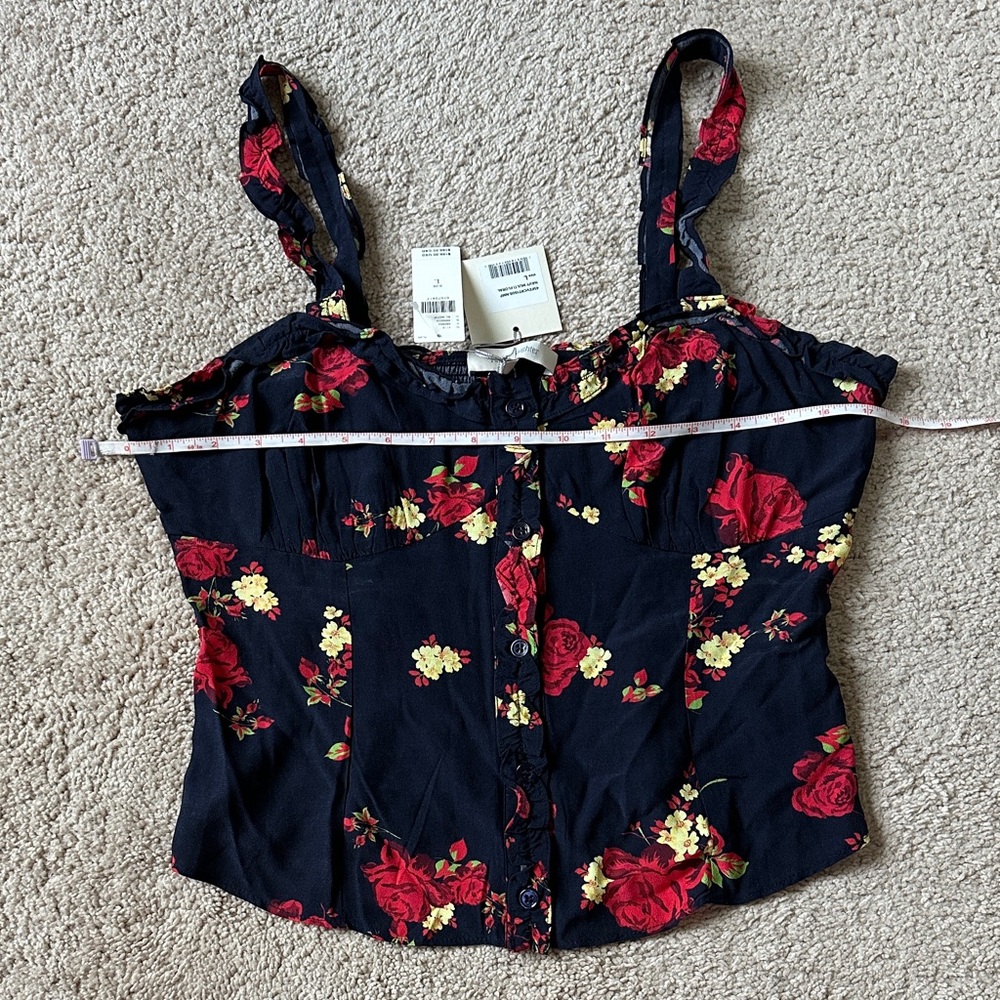 FAVORITE DAUGHTER Corset Tank Top